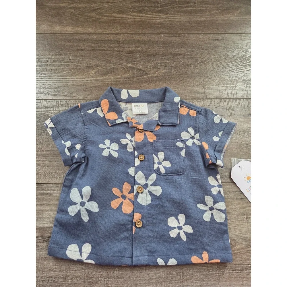 Little co‎ baby boy top 9 mos